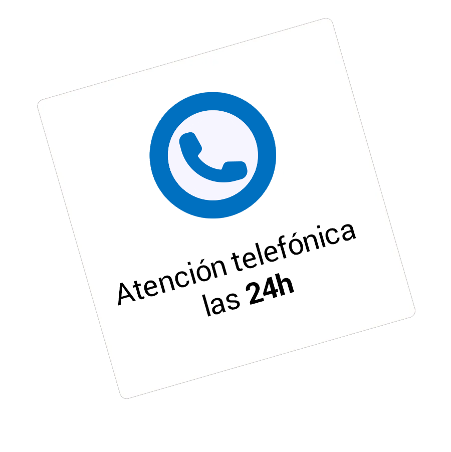atención telefónica 24h